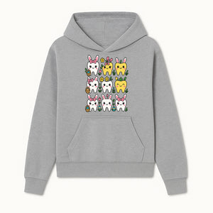 Cute Bunny Teeth Stickers | Easter Tooth Decor | Kawaii Dental Art for Kids | Fun Spring Decorations | Whimsical Tooth and Flower Designs - Hoodie 1758250134834.jpg