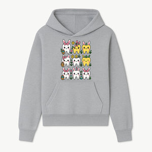Cute Bunny Teeth Stickers | Easter Tooth Decor | Kawaii Dental Art for Kids | Fun Spring Decorations | Whimsical Tooth and Flower Designs - Hoodie 1758250135876.jpg