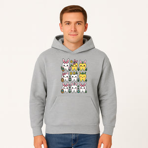Cute Bunny Teeth Stickers | Easter Tooth Decor | Kawaii Dental Art for Kids | Fun Spring Decorations | Whimsical Tooth and Flower Designs - Hoodie 1758250137196.jpg