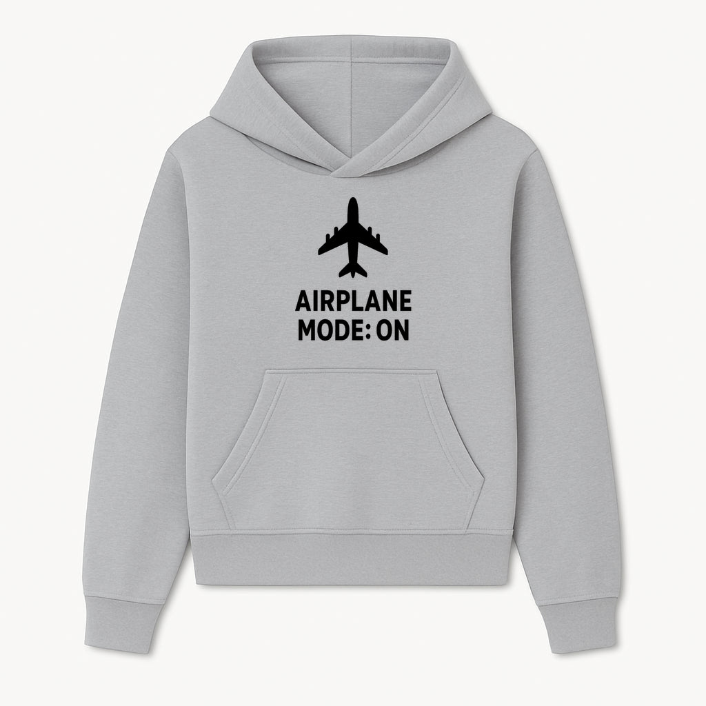 Airplane Mode On Graphic Tee, Travel Shirt, Aviation Lover Gift, Cool Airplane Design, Casual Outfit, Unisex Apparel - Hoodie 1758254645779.jpg