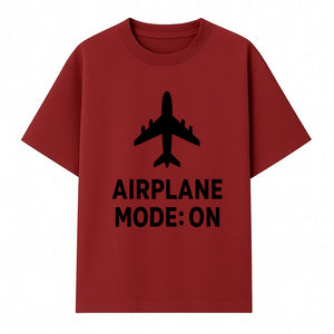 Airplane Mode On Graphic Tee, Travel Shirt, Aviation Lover Gift, Cool Airplane Design, Casual Outfit, Unisex Apparel - T-shirt 1758254650196.jpg