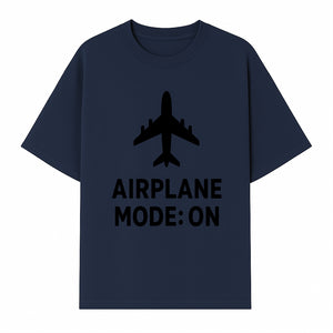 Airplane Mode On Graphic Tee, Travel Shirt, Aviation Lover Gift, Cool Airplane Design, Casual Outfit, Unisex Apparel - T-shirt 1758254650443.jpg