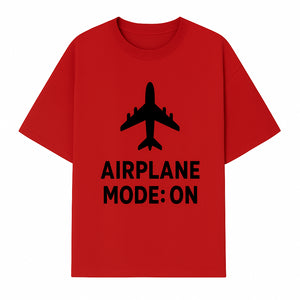 Airplane Mode On Graphic Tee, Travel Shirt, Aviation Lover Gift, Cool Airplane Design, Casual Outfit, Unisex Apparel - T-shirt 1758254650596.jpg
