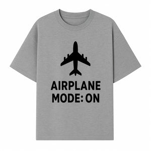 Airplane Mode On Graphic Tee, Travel Shirt, Aviation Lover Gift, Cool Airplane Design, Casual Outfit, Unisex Apparel - T-shirt 1758254650774.jpg