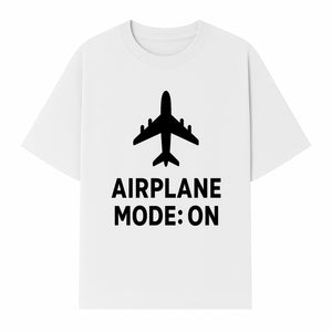 Airplane Mode On Graphic Tee, Travel Shirt, Aviation Lover Gift, Cool Airplane Design, Casual Outfit, Unisex Apparel - T-shirt 1758254650924.jpg