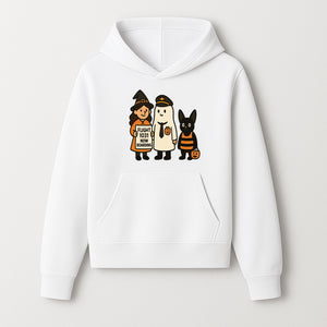 Halloween Flight 1031 Boarding Sign Art Print - Spooky Ghost, Witch, and Cat Costume Decor for Fall, Trick or Treat, Kids Room - Hoodie 1758254651999.jpg