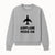 Airplane Mode On Graphic Tee, Travel Shirt, Aviation Lover Gift, Cool Airplane Design, Casual Outfit, Unisex Apparel - Sweatshirt 1758254652407.jpg