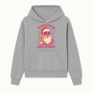 Santa's Favorite Flight Attendant Gift T-Shirt, Funny Christmas Apparel, Holiday Humor, Cute Santa Graphic Tee for Women and Men - Hoodie 1758254653382.jpg