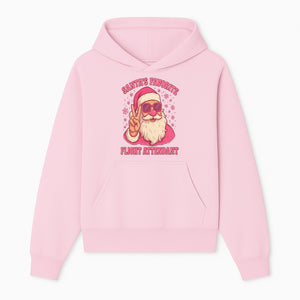 Santa's Favorite Flight Attendant Gift T-Shirt, Funny Christmas Apparel, Holiday Humor, Cute Santa Graphic Tee for Women and Men - Hoodie 1758254653682.jpg