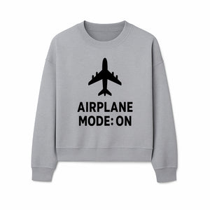 Airplane Mode On Graphic Tee, Travel Shirt, Aviation Lover Gift, Cool Airplane Design, Casual Outfit, Unisex Apparel - Sweatshirt 1758254654020.jpg