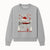 Vintage Airplane Christmas Decor - Santa Hat, Snowflakes, Candy Canes, Holiday Wall Art for Festive Home Decor - Sweatshirt 1758254655378.jpg