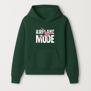 Airplane Mode Graphic Tee, Travel Lover Shirt, Casual Wear, Unique Gift for Travelers, Plane Design, Fun Travel Apparel - Hoodie 1758254661346.jpg