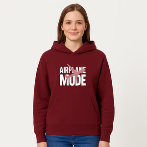 Airplane Mode Graphic Tee, Travel Lover Shirt, Casual Wear, Unique Gift for Travelers, Plane Design, Fun Travel Apparel - Hoodie 1758254663957.jpg