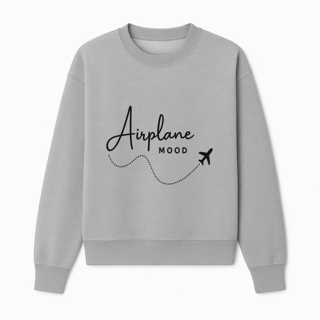Airplane Mood Wall Art | Travel Decor | Aviation Inspired Home Decoration | Plane Design | Adventure Aesthetic Prints - Sweatshirt 1758254664204.jpg