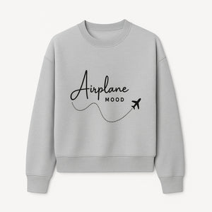 Airplane Mood Wall Art | Travel Decor | Aviation Inspired Home Decoration | Plane Design | Adventure Aesthetic Prints - Sweatshirt 1758254664923.jpg