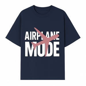 Airplane Mode Graphic Tee, Travel Lover Shirt, Casual Wear, Unique Gift for Travelers, Plane Design, Fun Travel Apparel - T-shirt 1758254665425.jpg