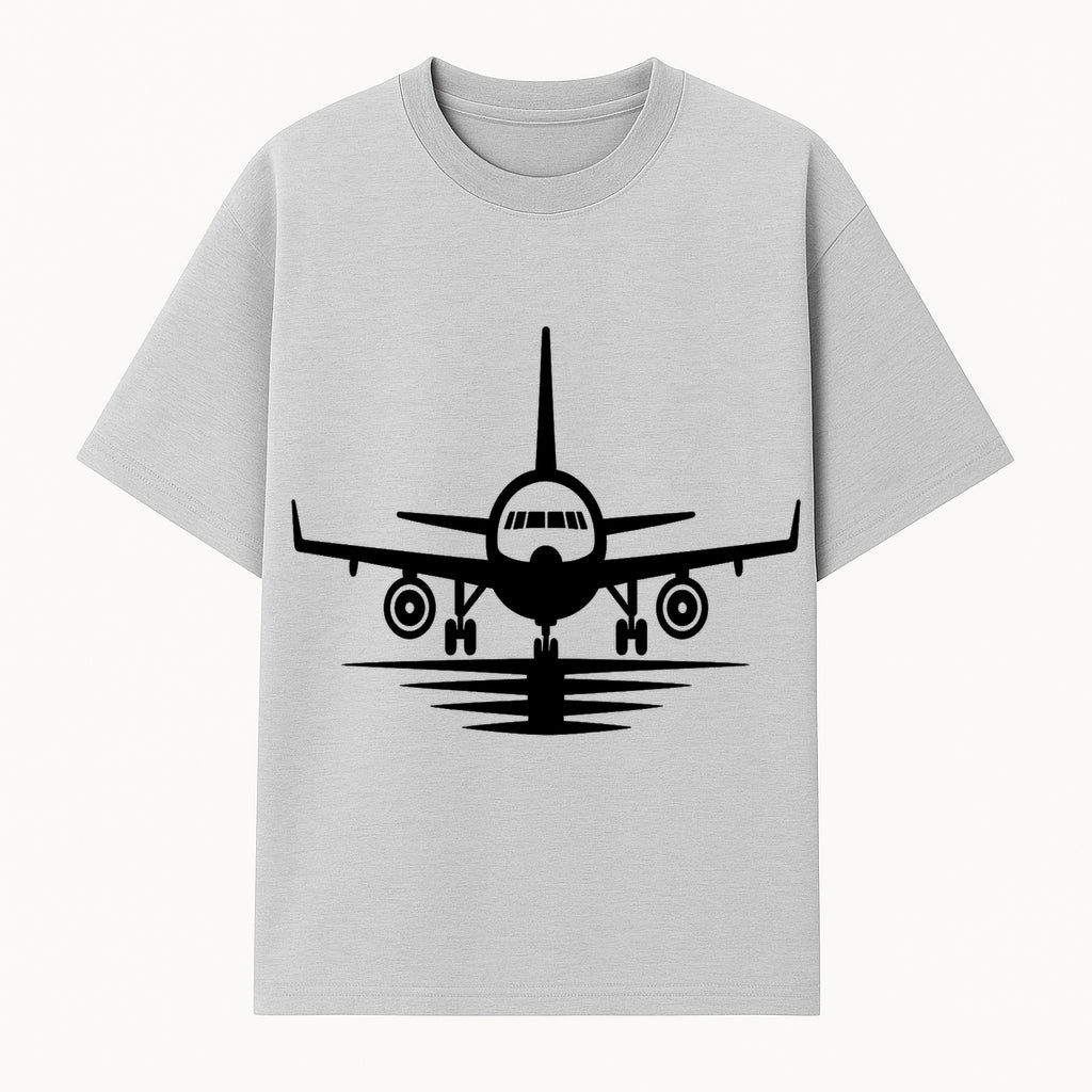 Vintage Airplane Art Print - Black and White Air Travel Wall Decor for Aviation Enthusiasts - T-shirt 1758254667162.jpg