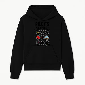 Pilot's Six Pack Gauge Design Printable Wall Art for Aviation Enthusiasts and Pilots, Flight Instruments Decor - Hoodie 1758254667953.jpg
