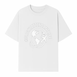  FlightAttendantLife T-Shirt | Travel Lover Gift | Airplane & Globe Design | Airline Crew Apparel | Jetsetter Clothing - T-shirt 1758254668325.jpg