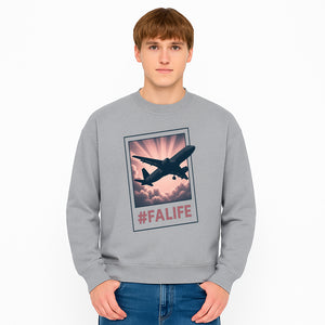 Adventure Awaits: FALIFE Airplane Art Print for Travel Enthusiasts, Wall Decor, and Aviation Lovers - Sweatshirt 1758254670449.jpg