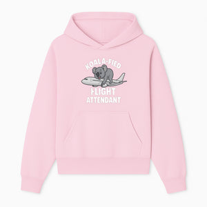 Koala-Fied Flight Attendant T-Shirt | Cute Aviation Animal Graphic Tee for Travelers & Flight Crew | Fun Gifts for Air Travel Lovers - Hoodie 1758254671801.jpg