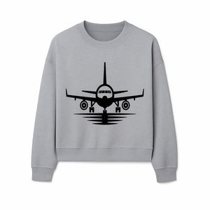 Vintage Airplane Art Print - Black and White Air Travel Wall Decor for Aviation Enthusiasts - Sweatshirt 1758254671980.jpg