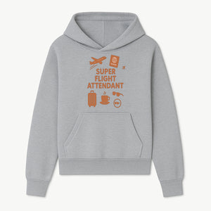 Super Flight Attendant Travel Design - Airplane, Passport, Coffee, Luggage - Perfect Gift for Flight Crew and Travelers - Hoodie 1758254672037.jpg