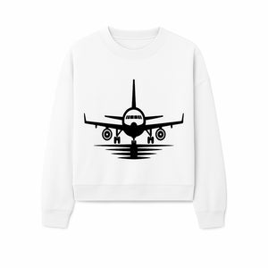 Vintage Airplane Art Print - Black and White Air Travel Wall Decor for Aviation Enthusiasts - Sweatshirt 1758254672130.jpg