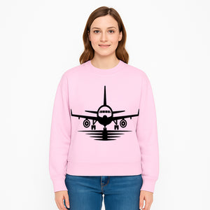 Vintage Airplane Art Print - Black and White Air Travel Wall Decor for Aviation Enthusiasts - Sweatshirt 1758254673413.jpg