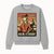 Vintage Airline Attendant Retro Artwork Print - Super Stylish Airplane Travel Decor - Sweatshirt 1758254674931.jpg