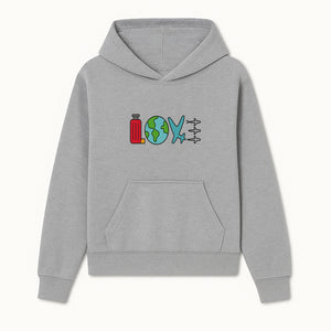 Travel Themed Love Design with Suitcase, Globe, Airplane, and Planes - Perfect for Adventurers and Wanderlust Gifts - Hoodie 1758254675677.jpg