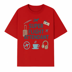 Super Flight Attendant T-Shirt with Airplane & Travel Icons for Aviation Lovers, Flight Crew Gifts, and Travel Enthusiasts - T-shirt 1758254676219.jpg
