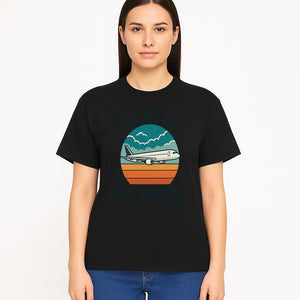 Airplane Graphic Tee - I'll Be In My Office Travel Shirt for Adventure Lovers, Aviation Enthusiasts, Gift Idea for Travelers - T-shirt 1758254676637.jpg