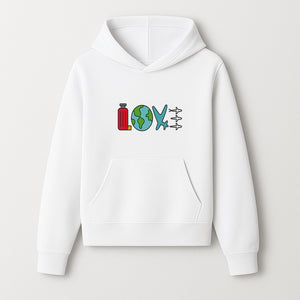 Travel Themed Love Design with Suitcase, Globe, Airplane, and Planes - Perfect for Adventurers and Wanderlust Gifts - Hoodie 1758254676859.jpg