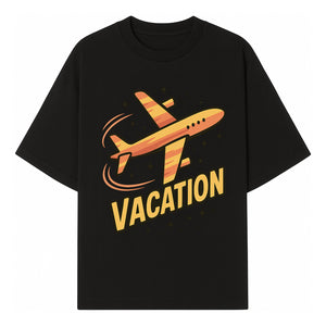 Vacation Airplane Graphic Tee - Travel Lover Apparel - Plane Design for Adventure Seekers - Perfect Gift for Trip Enthusiasts - T-shirt 1758254677297.jpg