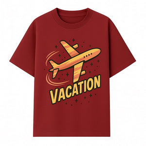 Vacation Airplane Graphic Tee - Travel Lover Apparel - Plane Design for Adventure Seekers - Perfect Gift for Trip Enthusiasts - T-shirt 1758254678252.jpg