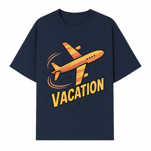 Vacation Airplane Graphic Tee - Travel Lover Apparel - Plane Design for Adventure Seekers - Perfect Gift for Trip Enthusiasts - T-shirt 1758254678416.jpg