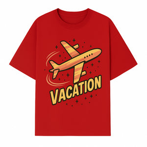 Vacation Airplane Graphic Tee - Travel Lover Apparel - Plane Design for Adventure Seekers - Perfect Gift for Trip Enthusiasts - T-shirt 1758254678588.jpg