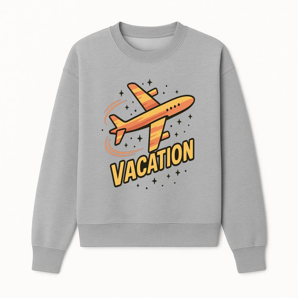 Vacation Airplane Graphic Tee - Travel Lover Apparel - Plane Design for Adventure Seekers - Perfect Gift for Trip Enthusiasts - Sweatshirt 1758254680404.jpg