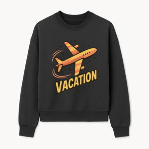 Vacation Airplane Graphic Tee - Travel Lover Apparel - Plane Design for Adventure Seekers - Perfect Gift for Trip Enthusiasts - Sweatshirt 1758254680738.jpg