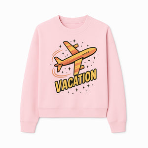 Vacation Airplane Graphic Tee - Travel Lover Apparel - Plane Design for Adventure Seekers - Perfect Gift for Trip Enthusiasts - Sweatshirt 1758254681323.jpg