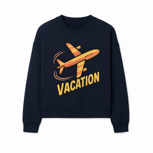 Vacation Airplane Graphic Tee - Travel Lover Apparel - Plane Design for Adventure Seekers - Perfect Gift for Trip Enthusiasts - Sweatshirt 1758254681674.jpg