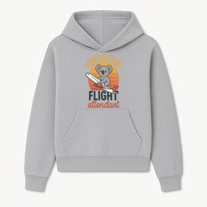 Koala-Fied Flight Attendant T-Shirt | Cute Koala Air Travel Graphic Tee | Fun Animal Pilot Gift for Travel Lovers - Hoodie 1758254701225.jpg