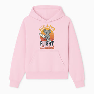 Koala-Fied Flight Attendant T-Shirt | Cute Koala Air Travel Graphic Tee | Fun Animal Pilot Gift for Travel Lovers - Hoodie 1758254702208.jpg