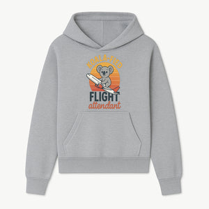 Koala-Fied Flight Attendant T-Shirt | Cute Koala Air Travel Graphic Tee | Fun Animal Pilot Gift for Travel Lovers - Hoodie 1758254702804.jpg