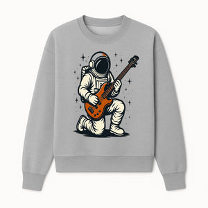 Space Musician T-Shirt Design - Astronaut Playing Guitar Retro Graphic Tee - Sweatshirt 1758273096856.jpg