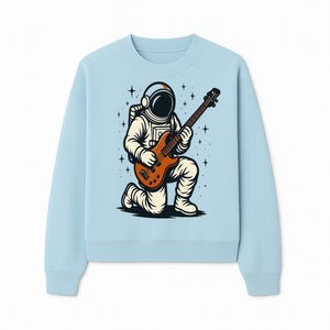 Space Musician T-Shirt Design - Astronaut Playing Guitar Retro Graphic Tee - Sweatshirt 1758273097627.jpg