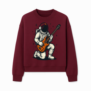 Space Musician T-Shirt Design - Astronaut Playing Guitar Retro Graphic Tee - Sweatshirt 1758273097880.jpg