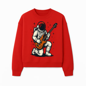 Space Musician T-Shirt Design - Astronaut Playing Guitar Retro Graphic Tee - Sweatshirt 1758273098166.jpg