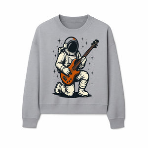 Space Musician T-Shirt Design - Astronaut Playing Guitar Retro Graphic Tee - Sweatshirt 1758273098356.jpg